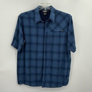 Outdoor Research Blue Casual Button Down Shirt